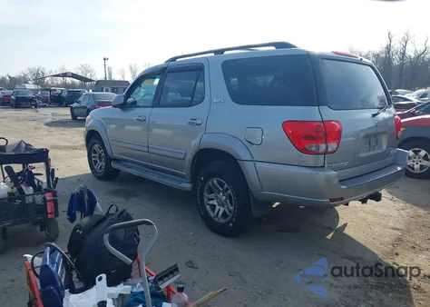 2007 Toyota Sequoia Sr5 V8 from USA, damaged, VIN 5TDBT44A67S290732